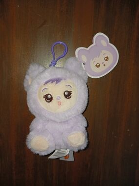 LaBabies La Babies Purple Plush Keychain Lili